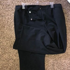 Worthington modern fit navy pinstriped dress pants